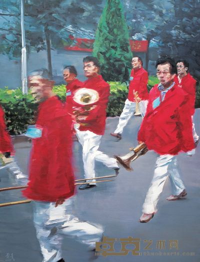 李青 2005年作 大家来找茬 (两件一组) 170×130cm×2