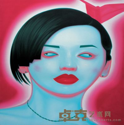 俸正杰 2005年作 中国肖像 150×150cm