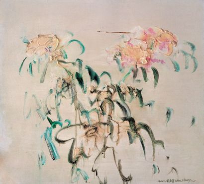 周春芽 2001年作 百合