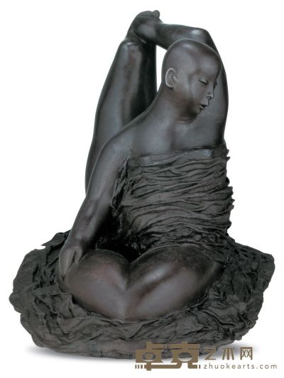 尹智欣 2007年作 瑜伽 31×38×35cm