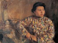 秦宣夫 1959年作 靖生肖像