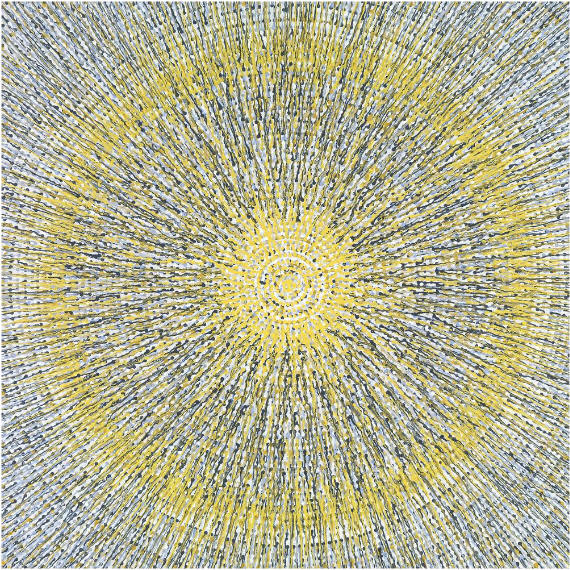 孟禄丁 2009年作 元速09-1145×145cm