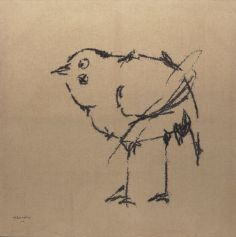 叶永青 2007年作 涂鸦－鸟