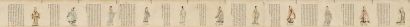 薛明益 1609年作 列子图 手卷