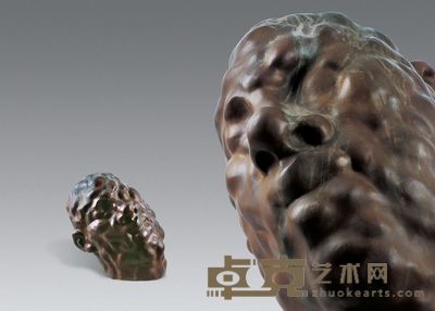 赵能智 2006年作 表情系列之一6/9 60×50×55cm
