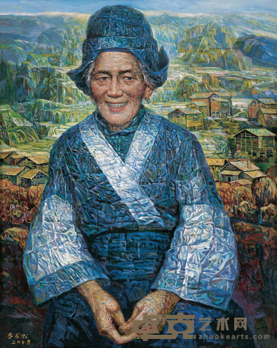 李书成 2008年作 岁月 100×80cm