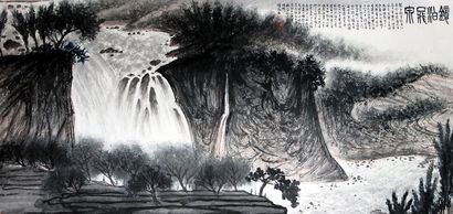 镜泊飞泉