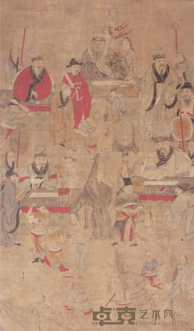 无款人物立轴 120×70