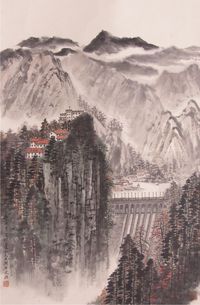 宋文治山水立轴