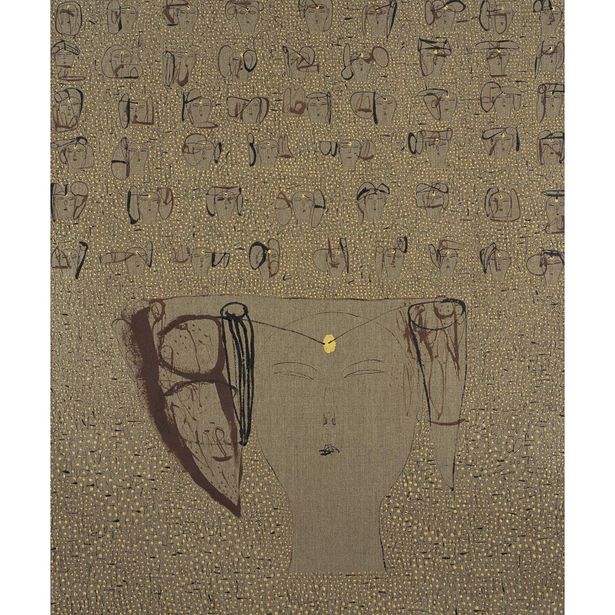 DADANG CHRISTANTO HEAD WITH GOLD