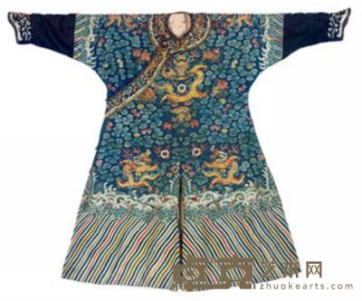 A CHI&#39;FU OR FORMAL COURT ROBE  LATE QING DYNASTY，FIRST HALF OF THE 19TH CENTURY 