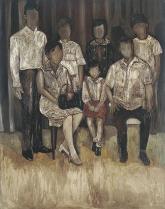 MARINA CRUZ  Anonymous portraits：Parents and children