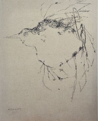 叶永青 2001年作 鸟 No. 1