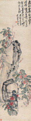 赵云壑 花卉 立轴