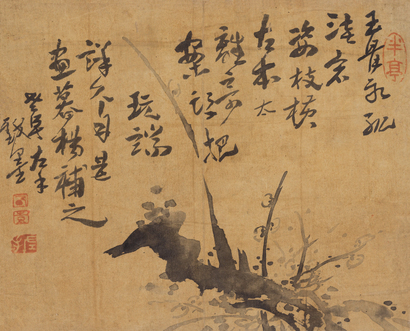 高凤翰 梅花 立轴