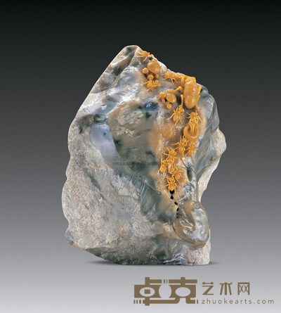 巴林石雕 力量 高29cm