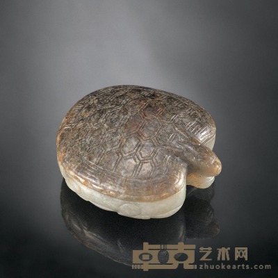 明 旧玉龟 长4.2cm