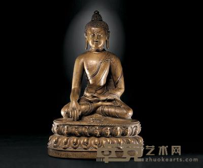 15世纪  释迦牟尼 高25cm
