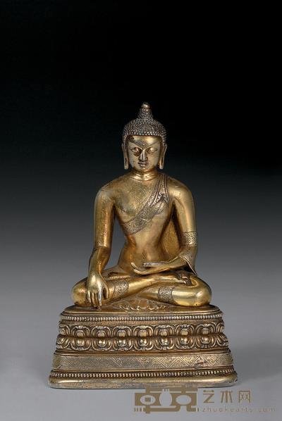 18世纪  释迦牟尼 高14.2cm
