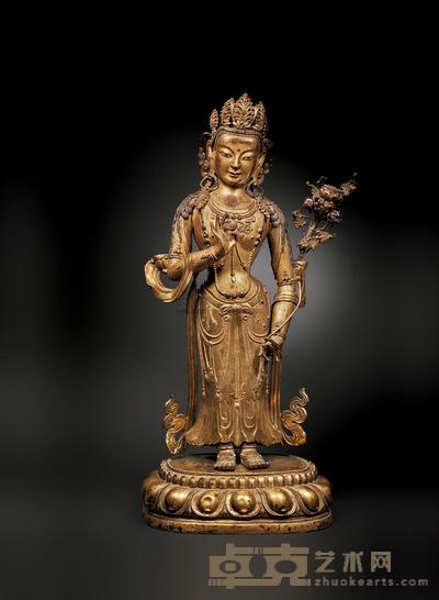 18世纪  弥勒菩萨 高69cm
