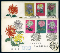 1961年 FDC 北京寄日本首日封六件