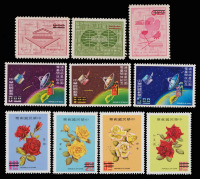 ★二十世纪五 六十年代台湾邮票一组三十一套（无图）