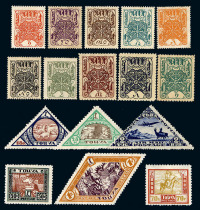 1926-1936年 ★○唐努乌梁海（图瓦）邮票一组十套