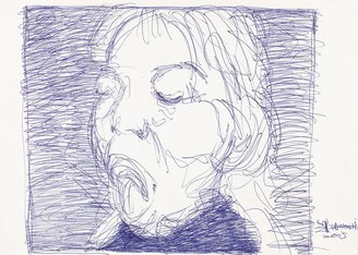 赵能智 2005年作 《2005 NO.20》手稿