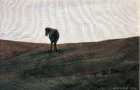 李忠良 1985年作 寂静的草原
