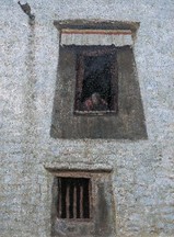 孙景波 1986年作 寺院窗口