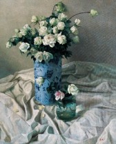 鲍振 1997-1998年作 瓶花