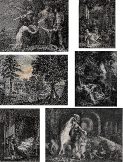 安东尼·波杜安 德拉奈 （法国） 18世纪作 十八世纪铜版画 （六件）