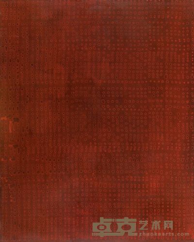 胡勤武 生命幻象系列·红 150×120cm