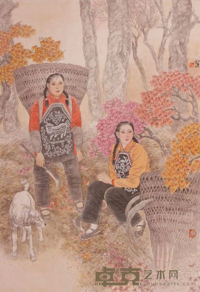 《霜露》 136×96cm