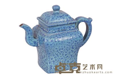 炉钧釉紫砂壶 高：19cm