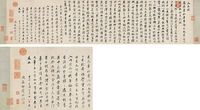 董其昌 1622年作 书法手卷 手卷