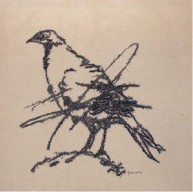 叶永青 2006年作 涂鸦（鸟）