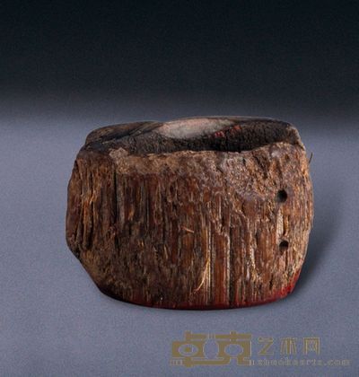 清 犀角刻“日利永昌”闲章 高2cm