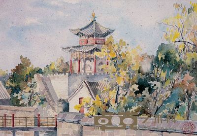 宿云檐 17.5×25.5cm
