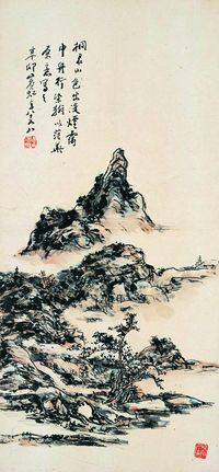 桐君山色图