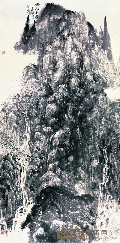 隔断红尘 138×68cm