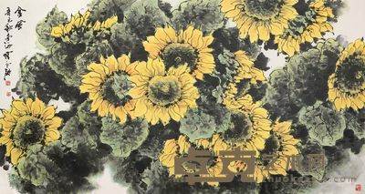 陈永锵 金风 镜片 96×180cm