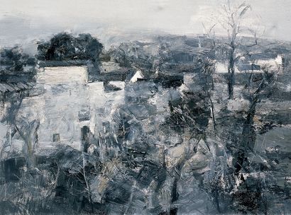 罗朗 2007年作 远去的风景——空