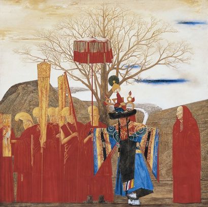 马元 西藏组画