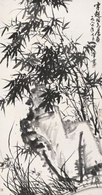 卢坤峰（1934～）兰竹图