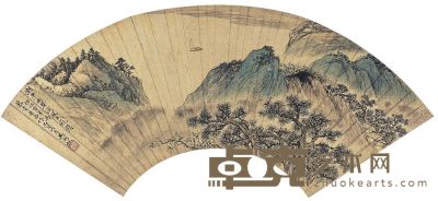 吴湖帆（1894～1968）江山帆远图 