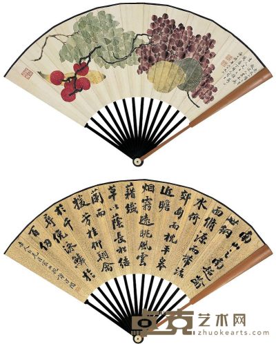 丁辅之（1879～1949）、谭泽闿（1889～1947）芳华百味图·书法 