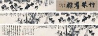 陆抑非（1908～1997）竹林群雏图