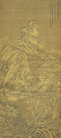 张翀（1669～1745后）映雪读书图