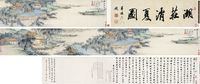 潘思牧（1756～1843）丁以诚［清·嘉庆］湖庄消夏图